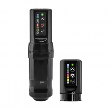 FK Irons Spektra Flux Kabellose Tattoo Maschine mit zusätzlichen PowerBolt - Stealth