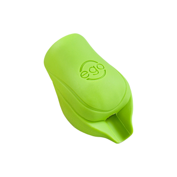 Set von 2 EGO Biogrips aus Silikon (o. Schutzlippe) in Grün - für Griffstücke bis zu 19MM