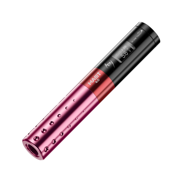 Dragonhawk Mast Tour Amy kabelloser Tattoo Pen - Red - 4.0 mm Nadelhub