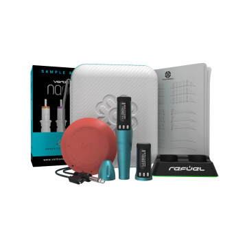 Microbeau Bellar Air - Permanent Makeup Maschine - 2.1 mm Hub - ULTRA Bundle - Microbeau Blue