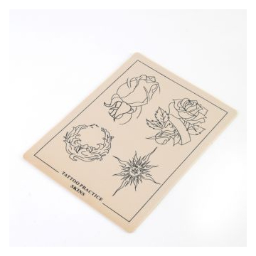 Übungshaut, mit Beispieldesigns