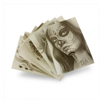 Vorlagen: Theo Pedrada - Day of The Dead Flash Series (8 Blätter)