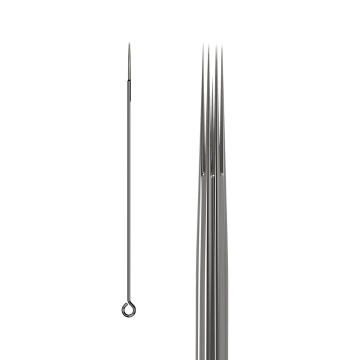 50 St. KWADRON Tattoonadeln 0,35MM LONG TAPER - Turbo Round Liner