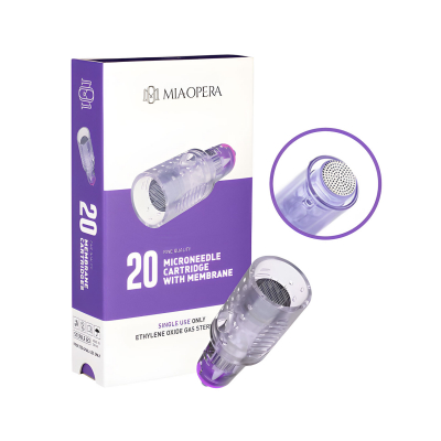 Schachtel mit 20 MiaOpera Round Nano Needling-Kartuschen