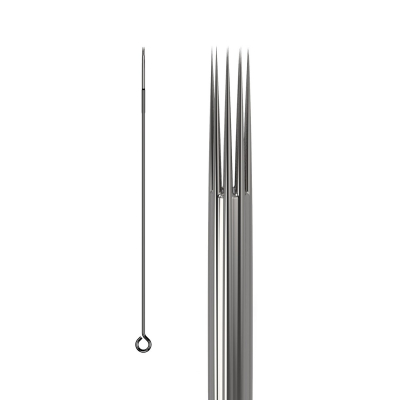 50 St. KWADRON Tattoonadeln 0,35MM LONG TAPER - Round Shader