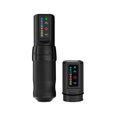 Spektra Flux Tattoo Maschine mit zusätzlichen Powerbolt - Black Ops