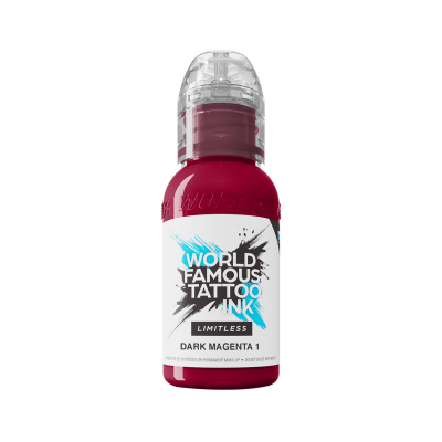 World Famous Limitless Tattoofarbe - Dark Magenta 1 30ml