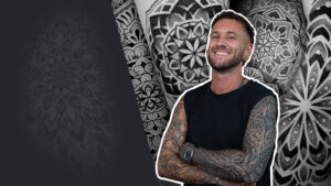 Tattoo Tutorial - Dotwork Mandala mit Bintt